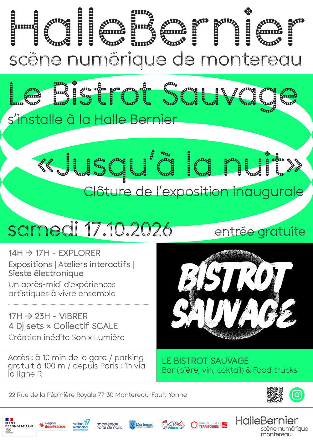 Le Bistrot Sauvage s&rsquo;installe à la Halle Bernier - Halle Bernier